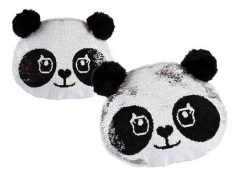 Bb Klostermann 21030 Panda Fun Kissen Mit StreichPailletten Kuschelkissen