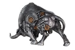 Gilde 37040 Steampunk Figur Stierkampf 22cm Bullfight Dekoration -Heimdekoration Verkäufe 37040 4 15 6