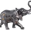 Gilde 37041 Steampunk Figur Elefant 28cm Elephant Dekoration