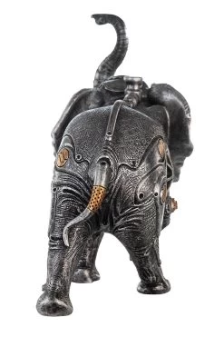 Gilde 37041 Steampunk Figur Elefant 28cm Elephant Dekoration -Heimdekoration Verkäufe 37041 4 9 4
