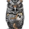 Gilde 37044 Steampunk Figur Eule 21cm Owl Dekoration