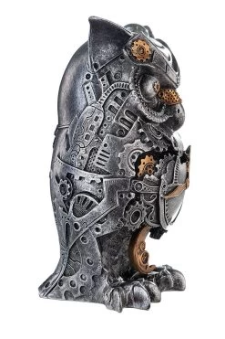 Gilde 37044 Steampunk Figur Eule 21cm Owl Dekoration -Heimdekoration Verkäufe 37044 4 8 7