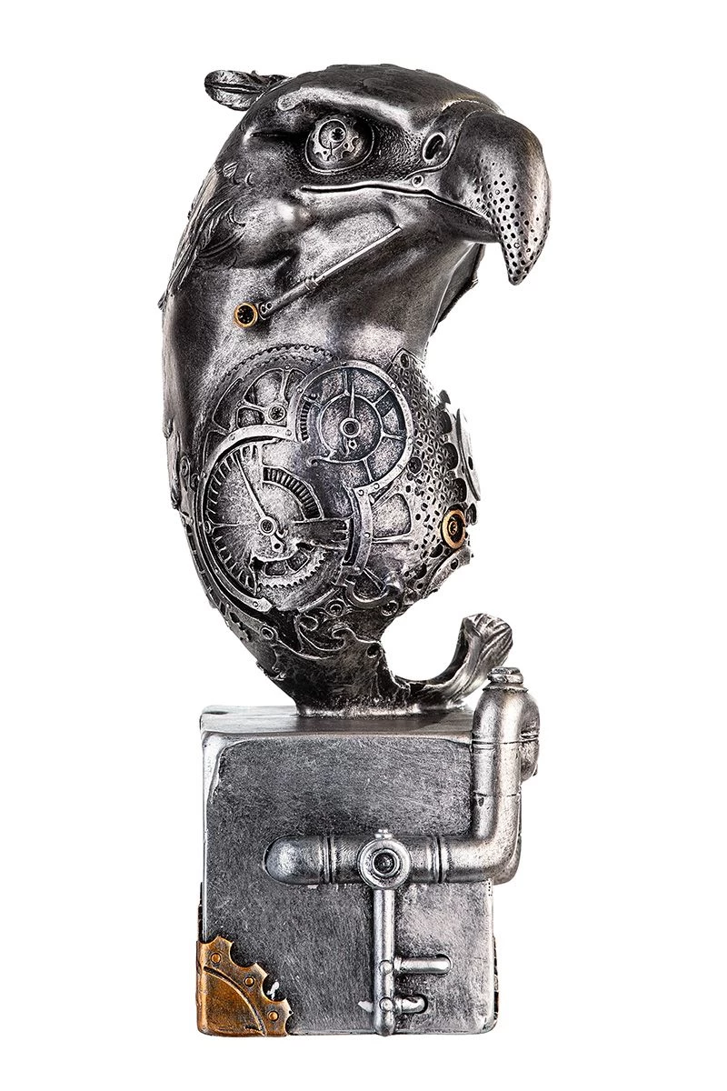 Gilde 37046 Steampunk Figur Adler 27cm Eagle Dekoration