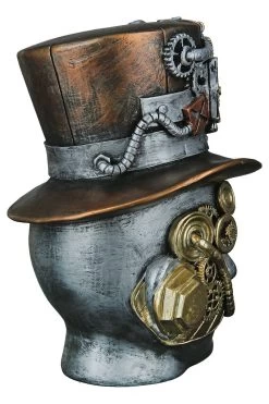 Gilde 37152 Steampunk Figur Kopf Weiblich Ca. 20cm Dekoration -Heimdekoration Verkäufe 37152 3 2