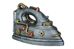 Gilde 37153 Steampunk Buchstütze Bügeleisen 24cm Dekoration