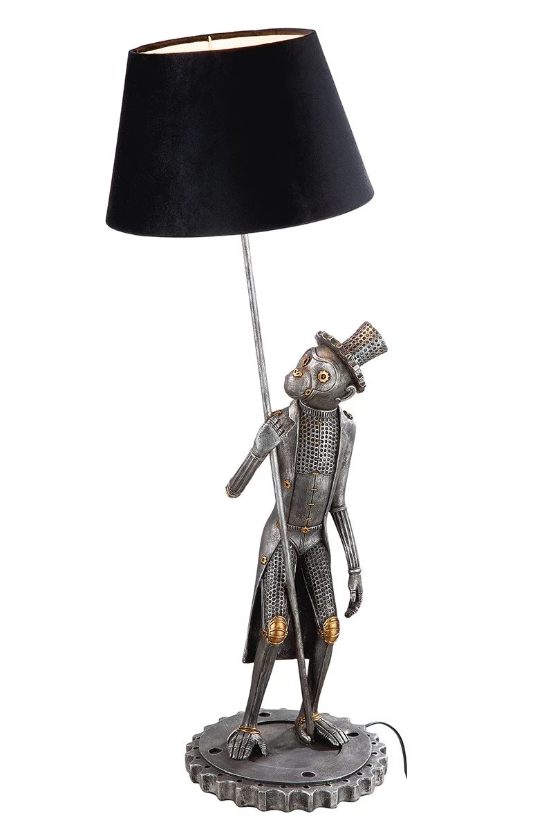 Gilde 37262 Steampunk Lampe Affe Monkey Ca. 90cm Dekoration