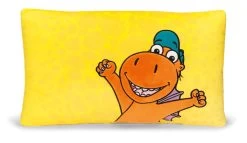 Nici 39885 Kissen Der Kleine Drache Kokosnuss Plüsch Rechteckig 43x25cm