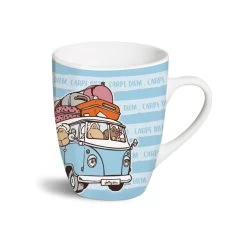 Nici 42845 Porzellantasse Schafe Jolly Mäh Bus Carpe Diem Kaffeetasse Teetasse