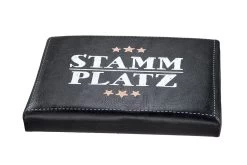 Gilde Bierkasten Sitzkissen "Stammplatz" 44x34cm Sitzpolster Schwarz 42986 -Heimdekoration Verkäufe 42986 1 10
