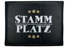 Gilde Bierkasten Sitzkissen "Stammplatz" 44x34cm Sitzpolster Schwarz 42986 -Heimdekoration Verkäufe 42986 3 10