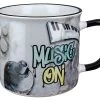 Gilde 44310 Keramik Tasse Streetart "Music On" Ca. 390ml