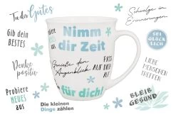 Gilde 44519 Jumbo-Tasse "Zeit Für Dich" Ca 400ml Porzellan -Heimdekoration Verkäufe 44519 4 1