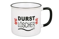 Gilde 44552 Keramik Tasse "Durstlöscher" Feuerwehr Ca. 390ml