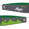 Gilde 44734 Filz Schlüsselanhänger "Allgäu" 14cm Grau