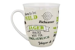 Gilde 44946 Jumbo-Tasse "Wild & Ungezähmt" Mit Sprüchen Ca. 400ml Porzellan -Heimdekoration Verkäufe 44946 3 1