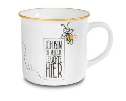 Nici 45031 Porzellantasse Glowing Ringo Ich Bin Die Hellste Leuchte Hier