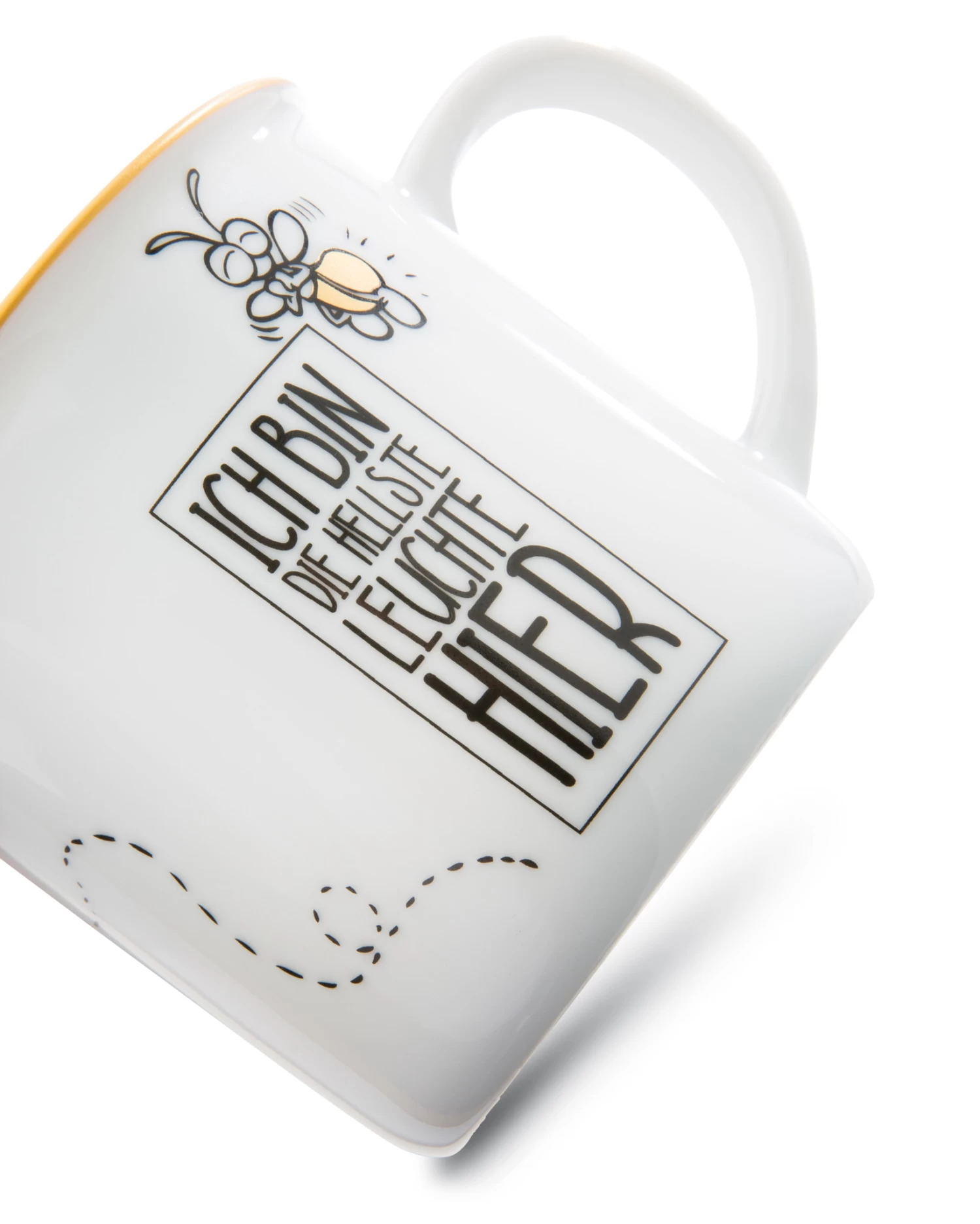 Nici 45031 Porzellantasse Glowing Ringo Ich Bin Die Hellste Leuchte Hier 2 Nici 45031 Porzellantasse Glowing Ringo Ich Bin Die Hellste Leuchte Hier – Bild 2