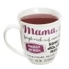 Gilde 46611 Jumbo-Tasse "Mama, Du Bist Immer Für Mich Da...!" Ca 400ml Porzellan