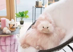 Nici 46633 Kissen Lifestyle Duck Ente Emmalina Altrosa 40x40cm Plüsch