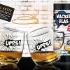 Gilde 46887 Wackelglas 2er-Set "Upps!" Designgläser 27cl 8,8cm