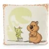 Nici 47234 GREEN Kissen Quokka Quokka-Mola & Gisela 30x30cm Plüsch Wild Friends