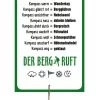 Gilde Alu Schild Wetterstation "Wandern" 30x14cm Inkl. Kompass