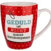 Gilde 49824 Keramik Tasse "Geduld Ist Nicht Meine Kernkompetenz" Ca. 360ml