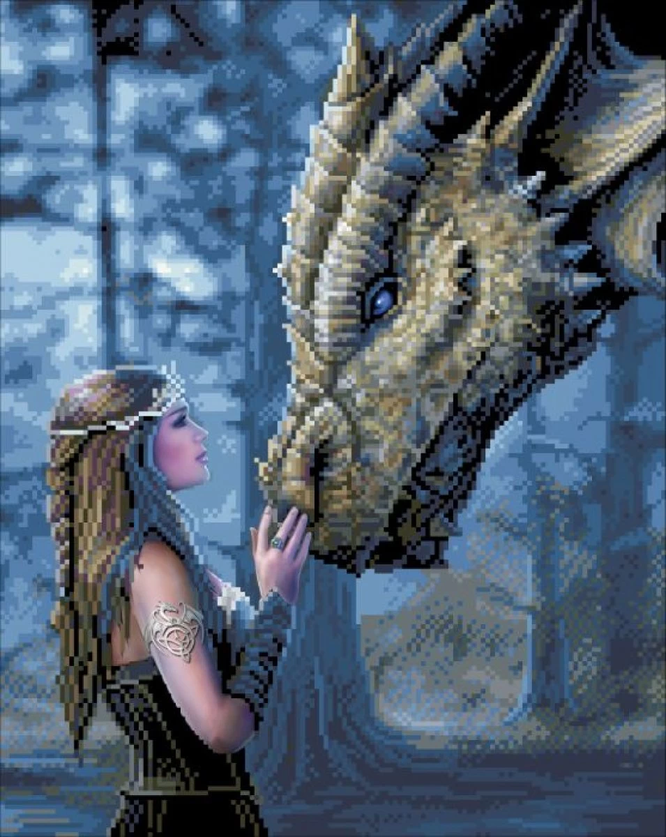 Crystal Art Anne Stokes Drachenmärchen 40x50 Cm Inkl. Holzrahmen 1 Crystal Art Anne Stokes Drachenmärchen 40x50 Cm Inkl. Holzrahmen