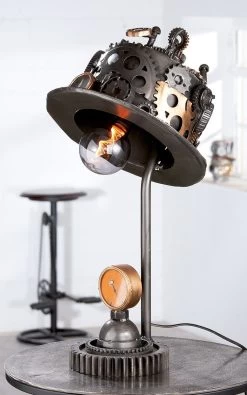 Gilde 68068 Steampunk Lampe Hut Ca. 63 Cm Dekoration -Heimdekoration Verkäufe 68068 6 25 2
