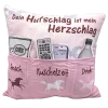 Hergo Sofahelden Kissen Mit Taschen 43x43cm - Pferdekissen 8767