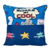 Hergo Sofahelden Kissen Mit Taschen 43x43cm - Schulanfang Jungs 8770