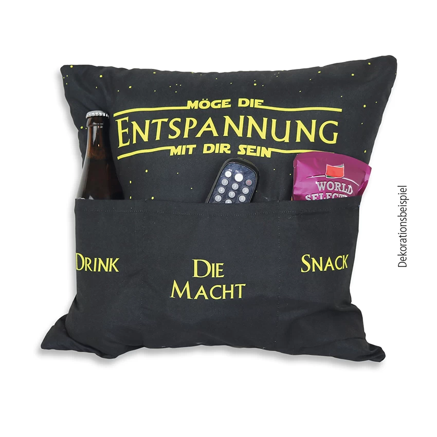 Hergo Sofahelden Kissen Mit Taschen 43x43cm - Entspannungskissen 8820 1 Hergo Sofahelden Kissen Mit Taschen 43x43cm - Entspannungskissen 8820