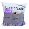 Hergo Sofahelden Kissen Mit Taschen 43x43cm - Lesekissen 8844