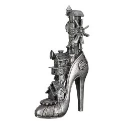 Gilde 89297 Steampunk Figur High Heel Schuh 24cm Dekoration