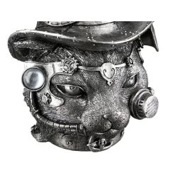 Gilde 89350 Steampunk Figur Tom-Cat Katze Mit Hut Ca. 22cm Dekoration -Heimdekoration Verkäufe 89350 4