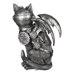 Gilde 89352 Steampunk Figur Flug Katze Mit Flügeln Ca. 24cm Dekoration -Heimdekoration Verkäufe 89352 3 1