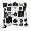 Hergo Sofahelden Adventskalender Kissen Mit Taschen 40x40cm - Black/White 8994