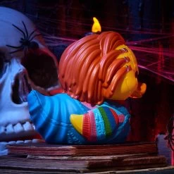 Badeente Numskull TUBBZ Cosplaying Duck - Chucky - Scarred Chucky -Heimdekoration Verkäufe Chucky Horror TUBBZ Hi Res 4