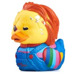 Badeente Numskull TUBBZ Cosplaying Duck - Chucky - Scarred Chucky -Heimdekoration Verkäufe Chucky Tubbz WB Horror 1