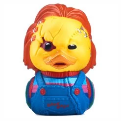 Badeente Numskull TUBBZ Cosplaying Duck - Chucky - Scarred Chucky -Heimdekoration Verkäufe Chucky Tubbz WB Horror 3