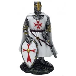 Ritter-Set 3x Figuren Weiss/Rot Mit Schild, Schwert Und Speer MC36129 Set B -Heimdekoration Verkäufe MC 36129 NEUES BILD 3EN8EOXBbC5tlx