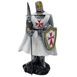 Ritter-Set 3x Figuren Weiss/Rot Mit Schild, Schwert Und Speer MC36129 Set B -Heimdekoration Verkäufe MC 36129 NEUES BILD 5L6hTVRWSjUjzN