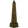 Ancient Egypt Obelisk Ca. 21 Cm Handbemalt Dekogegenstand Ägypten MC90009