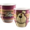 Nici 27609 Porzellantasse Hund Mischling Kaffeetasse Teetasse