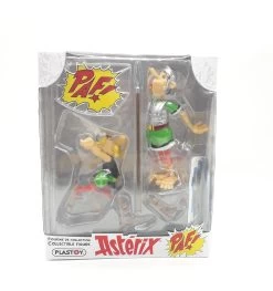 Plastoy 40100 Asterix Und Römer Mit Sprechblase: PAF! Sammelfigur Dekofigur