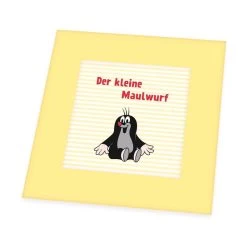 Herding Baby Krabbeldecke "Der Kleine Maulwurf" Ca 115x115cm Gelb +Tragetasche